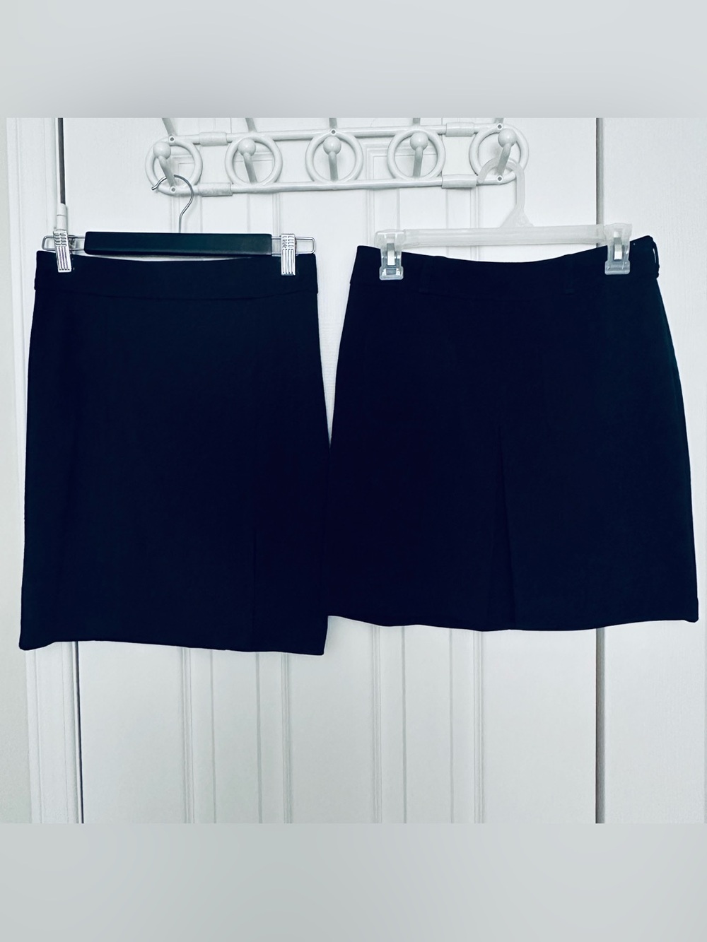 Bundle Classic Black Women's Skirts (2)- Versatile Office Style